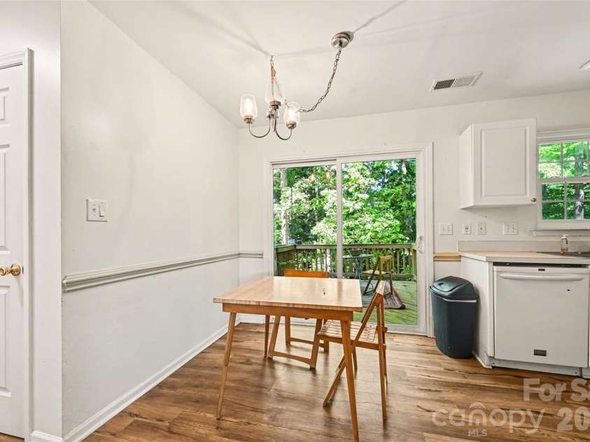 4718 Titus Court, Monroe, NC 28110.  MLS# CAR4373667, YatesRealty ID 17713. Dining area