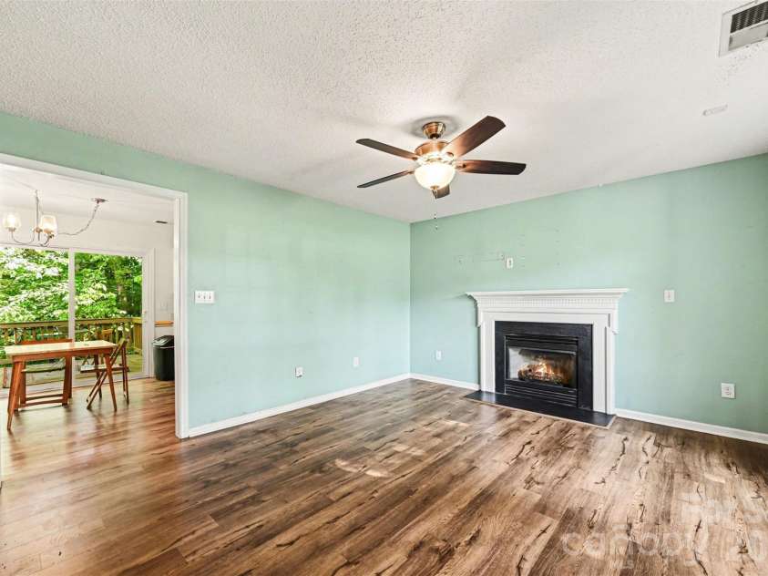 4718 Titus Court, Monroe, NC 28110.  MLS# CAR4373667, YatesRealty ID 17713. Living room