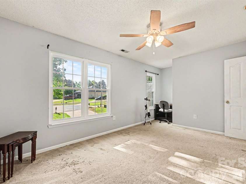 4718 Titus Court, Monroe, NC 28110.  MLS# CAR4373667, YatesRealty ID 17713. Upstairs bedroom