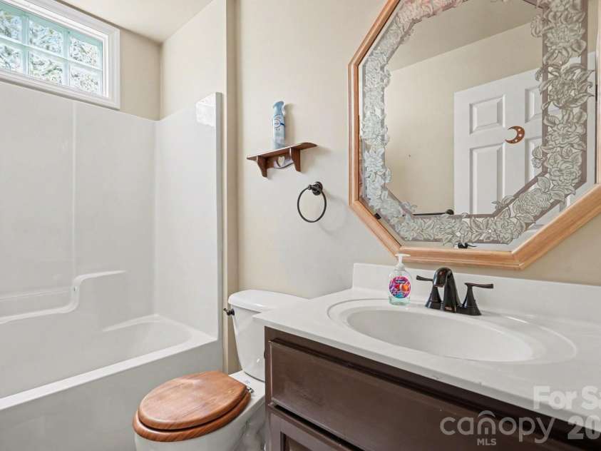 12820 Big Lick Road, Oakboro, NC 28129.  MLS# CAR4374025, YatesRealty ID 17714. Secondary bathroom
