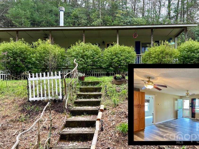 414 Hickory Cove Road, Bryson City, NC 28713.  MLS# CAR4243476, YatesRealty ID 17715. 