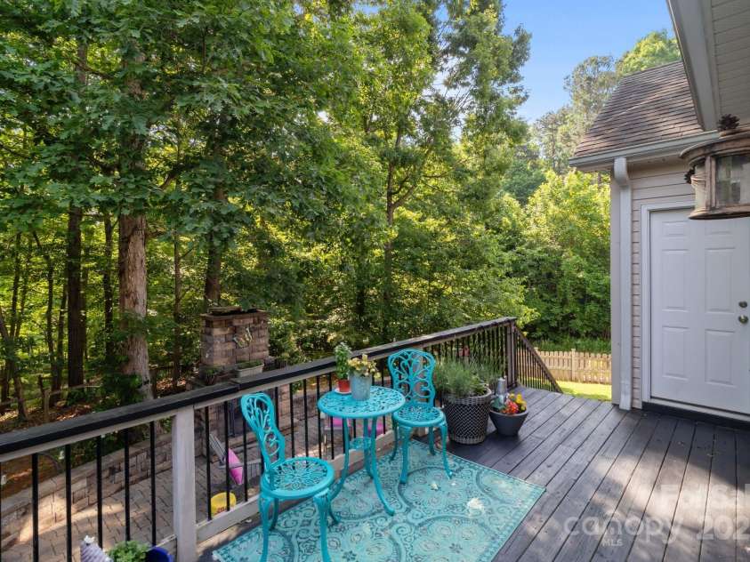 161 Dairy Farm Road, Mooresville, NC 28115.  MLS# CAR4259423, YatesRealty ID 17717. Outdoor area is private and peaceful