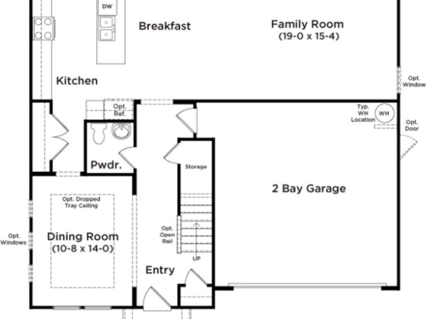 1224 Aft Lane, York, SC 29745.  MLS# CAR4360081, YatesRealty ID 17718. Burton Floor Plan