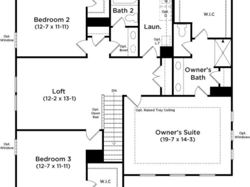 1224 Aft Lane, York, SC 29745.  MLS# CAR4360081, YatesRealty ID 17718. Burton Floor Plan