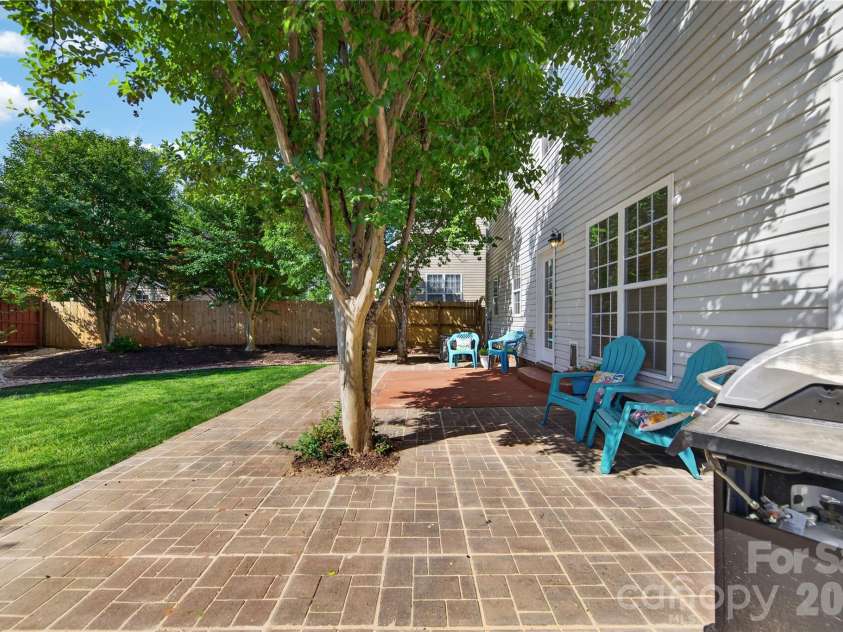 13414 Meadowmere Road, Huntersville, NC 28078.  MLS# CAR4372429, YatesRealty ID 17719. Expanded Rear Patio