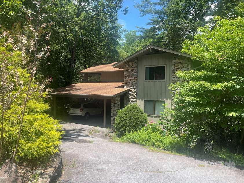 11 Cedarbrook Drive, Laurel Park, NC 28739.  MLS# CAR4211239, YatesRealty ID 1773. Front View