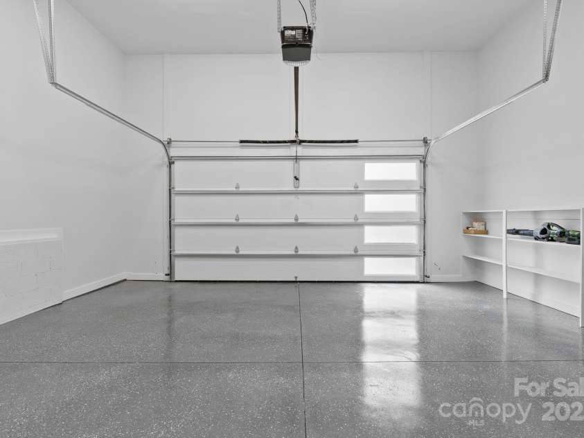 520 Tenth Street, Black Mountain, NC 28711.  MLS# CAR4247176, YatesRealty ID 17733. Oversized Two-Car Garage