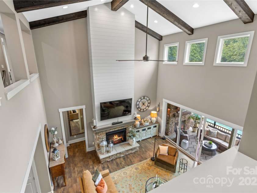 127 Tradition Lane, Mooresville, NC 28115.  MLS# CAR4165702, YatesRealty ID 17737. View from upstairs Hallway