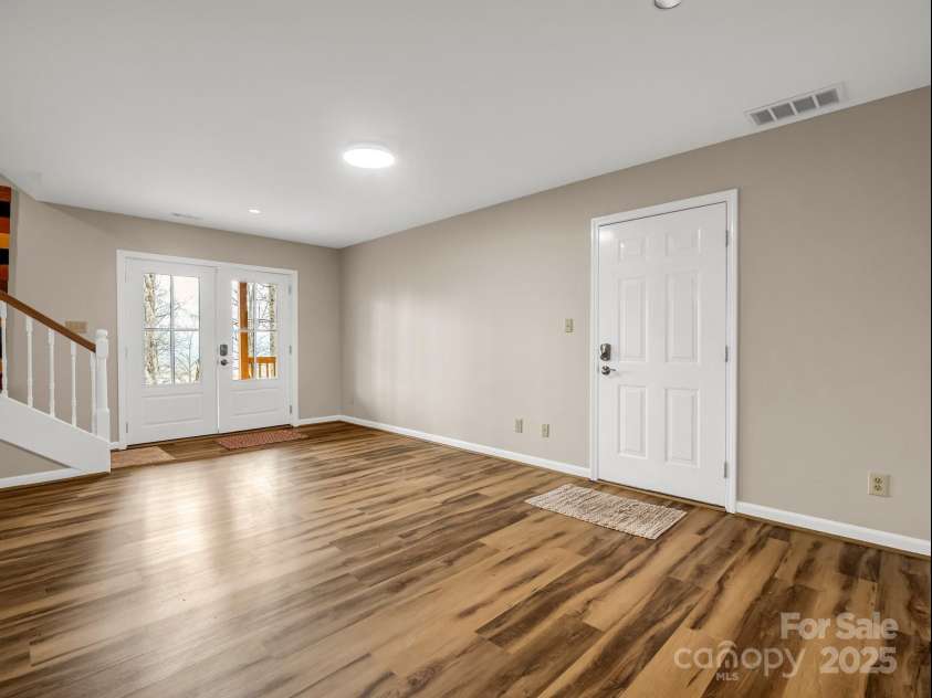 1116 High Vista Drive, Mills River, NC 28759.  MLS# CAR4227946, YatesRealty ID 17746. Main Lev.Entrance via Foyer, Basement Lev.