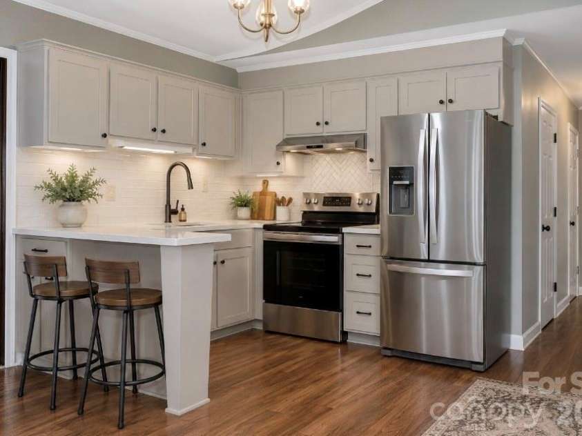 104 Buena Vista Drive, Morganton, NC 28655.  MLS# CAR4365329, YatesRealty ID 17751. Kitchen (digitally altered for visualization only)