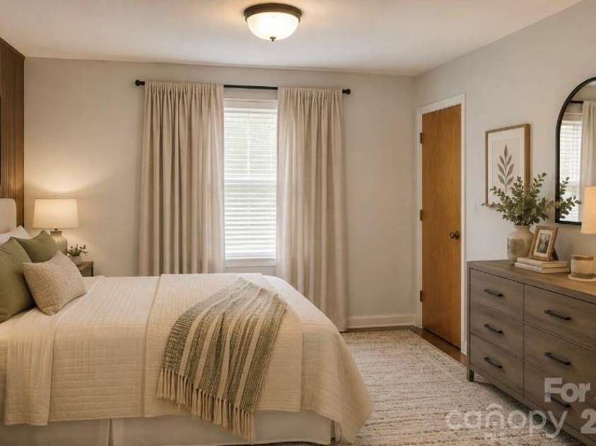 104 Buena Vista Drive, Morganton, NC 28655.  MLS# CAR4365329, YatesRealty ID 17751. Primary Bedroom (digitally enhanced for visualization only)