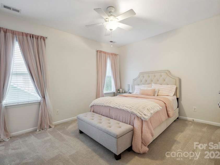 7931 Baylis Drive, Huntersville, NC 28078.  MLS# CAR4265506, YatesRealty ID 17760. Primary bedroom