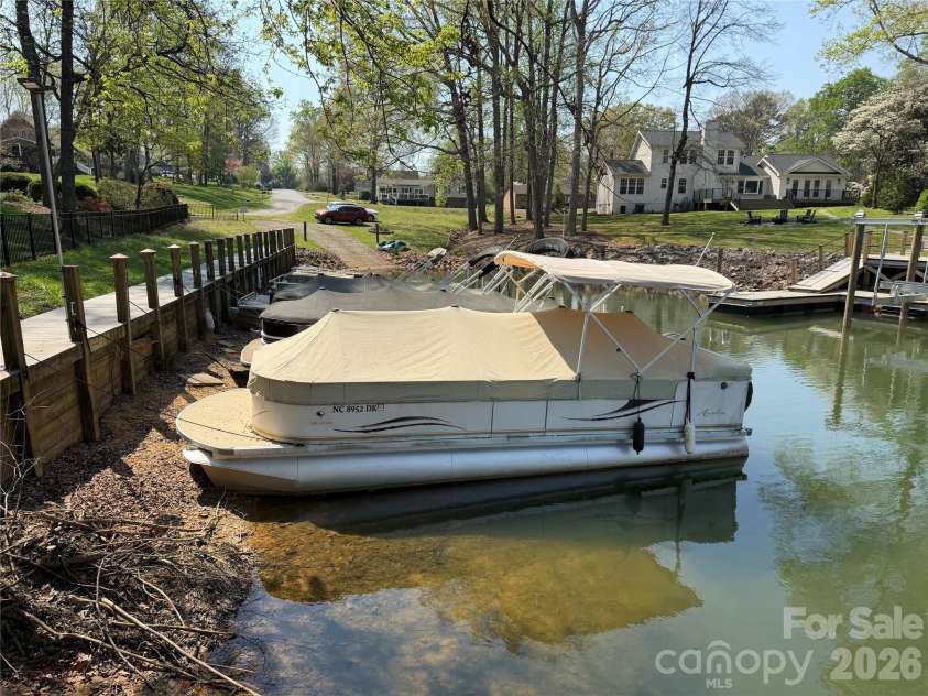 2036 Hickory Hills Drive, Denver, NC 28037.  MLS# CAR4367061, YatesRealty ID 17766. Docking area for your boat!