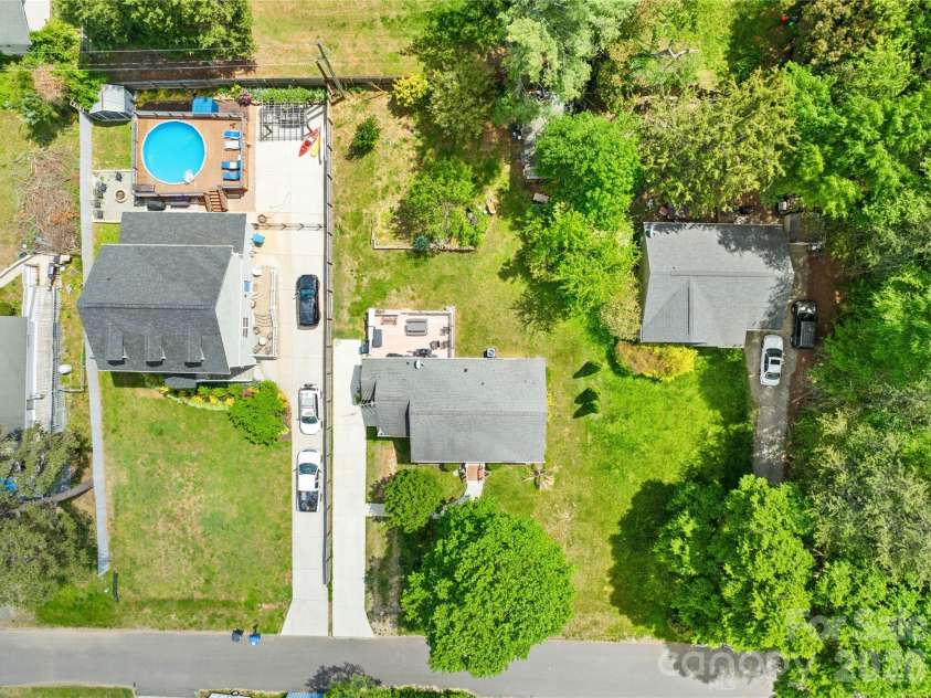 145 Driftwood Drive, Mooresville, NC 28117.  MLS# CAR4377129, YatesRealty ID 17773. Arial view