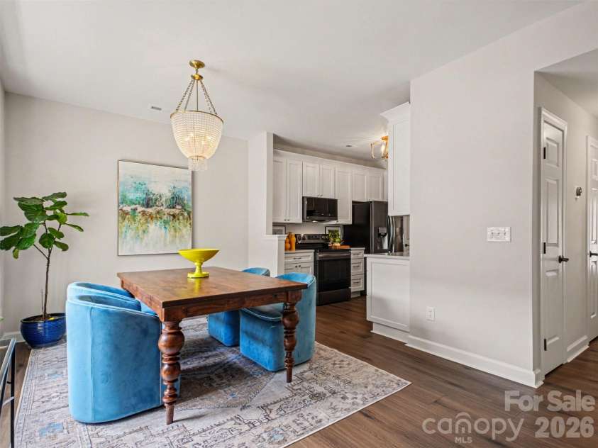 749 Atherton Way, Rock Hill, SC 29730.  MLS# CAR4373250, YatesRealty ID 17776. Dining from entryway