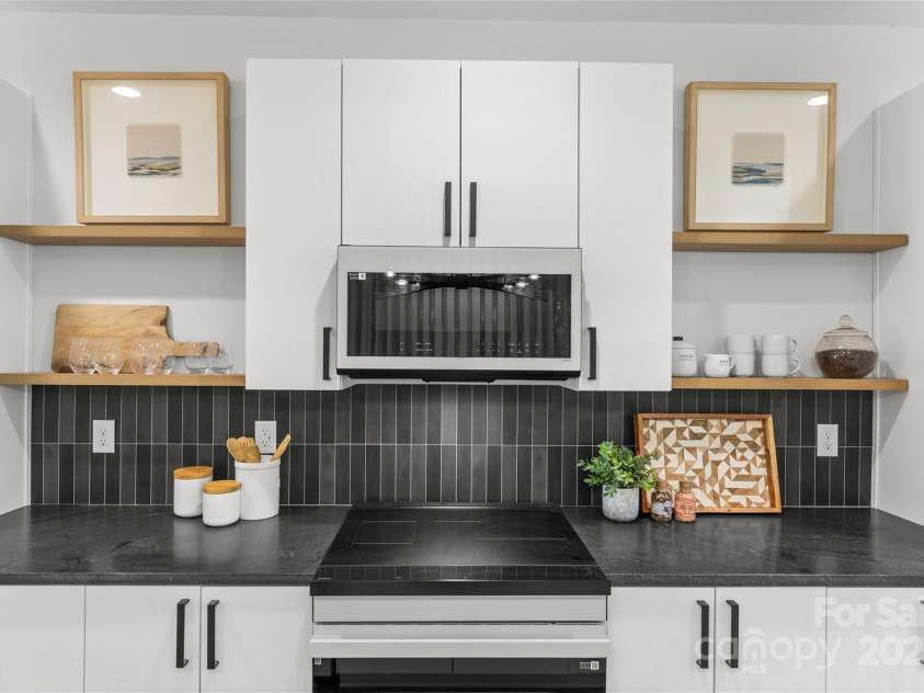 1356 Briar Creek Road, Charlotte, NC 28205.  MLS# CAR4268219, YatesRealty ID 17789. Induction Stove