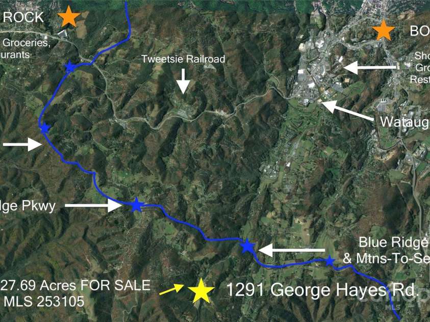 1291 George Hayes Road, Boone, NC 28607.  MLS# CAR4268447, YatesRealty ID 17796. 