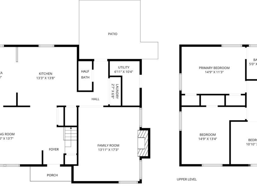 801 Sonata Place, Charlotte, NC 28211.  MLS# CAR4369314, YatesRealty ID 17796. Floor Plan