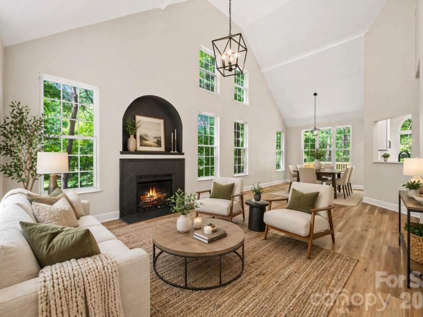 7520 Carmel Road, Charlotte, NC 28226.  MLS# CAR4372217, YatesRealty ID 17802. Virtually staged