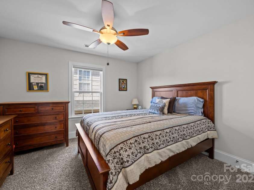 4004 Saint Andrews Court, Cramerton, NC 28032.  MLS# CAR4265985, YatesRealty ID 17805. Upper level secondary bedroom #2