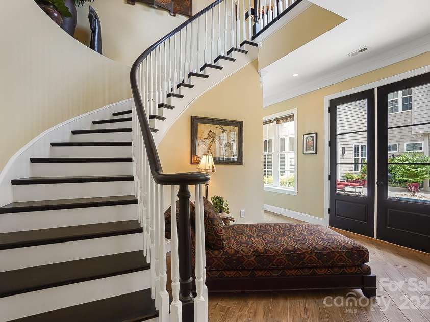 2354 Valelake Road, York, SC 29745.  MLS# CAR4266023, YatesRealty ID 17806. Breath-taking staircase to the lower level, the home can also accommodate an elevator and could easily serve multiple families / generational living with plenty of privacy or all.