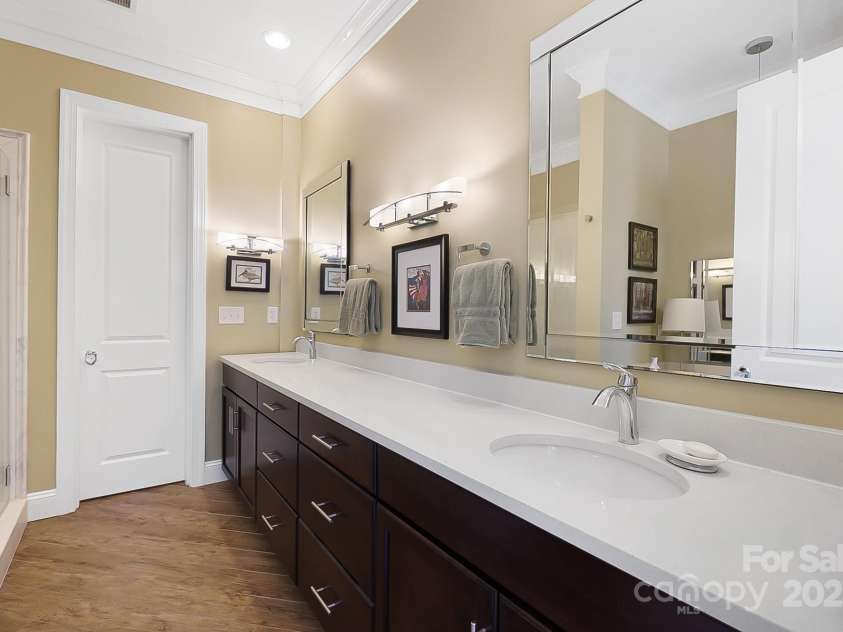 2354 Valelake Road, York, SC 29745.  MLS# CAR4266023, YatesRealty ID 17806. Guest Bathroom with dual vanity