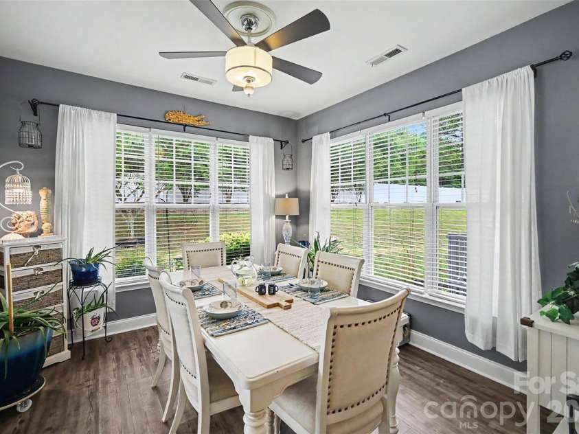 1000 Semmes Lane, Indian Trail, NC 28079.  MLS# CAR4369972, YatesRealty ID 17808. Sunroom/Secondary Dining