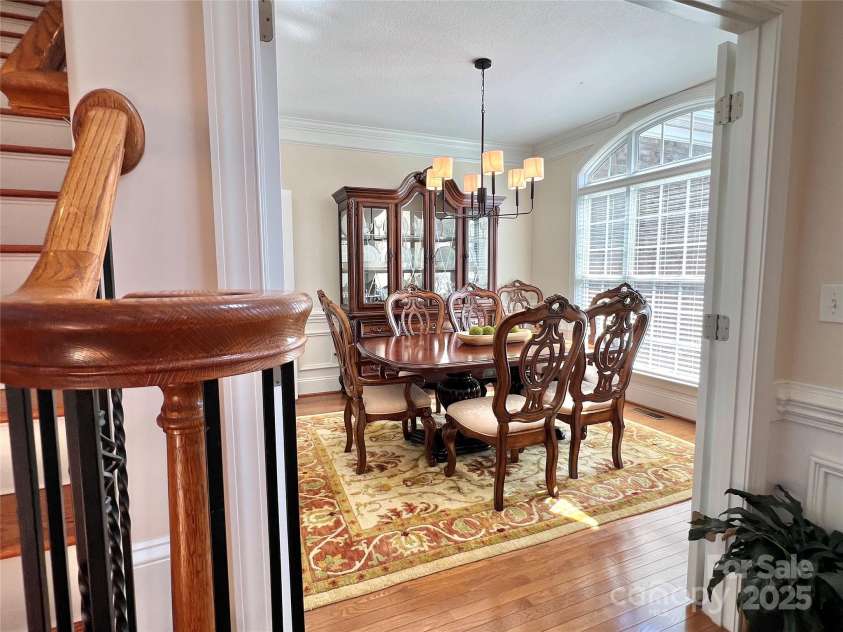 3000 J R Court, Stanley, NC 28164.  MLS# CAR4254396, YatesRealty ID 17811. Dinning room entry from great room/foyer.