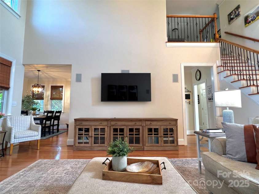 3000 J R Court, Stanley, NC 28164.  MLS# CAR4254396, YatesRealty ID 17811. Two story great room.