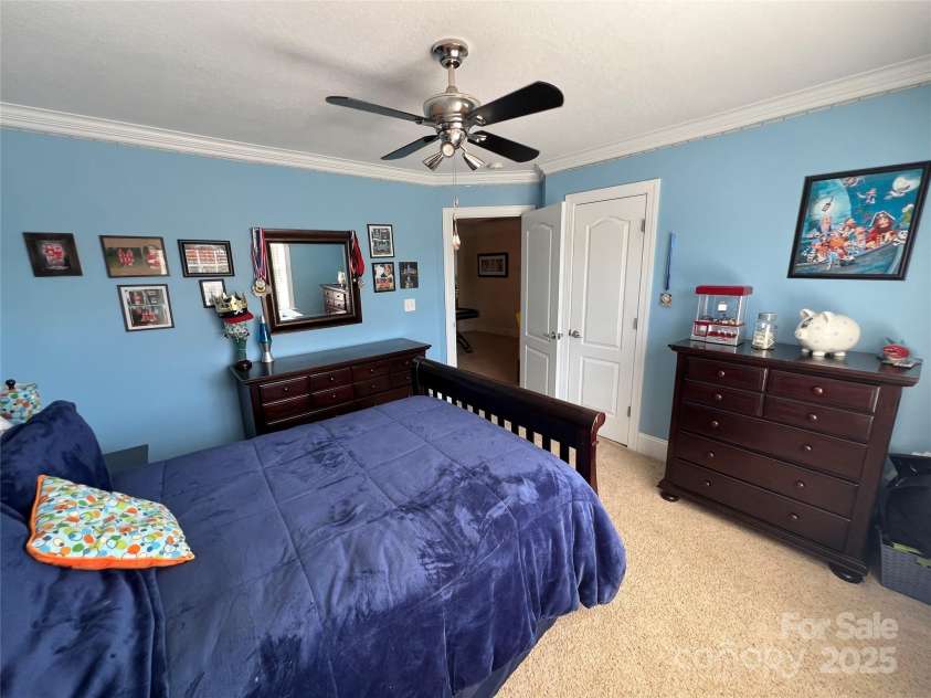 3000 J R Court, Stanley, NC 28164.  MLS# CAR4254396, YatesRealty ID 17811. Upstairs bedroom one.