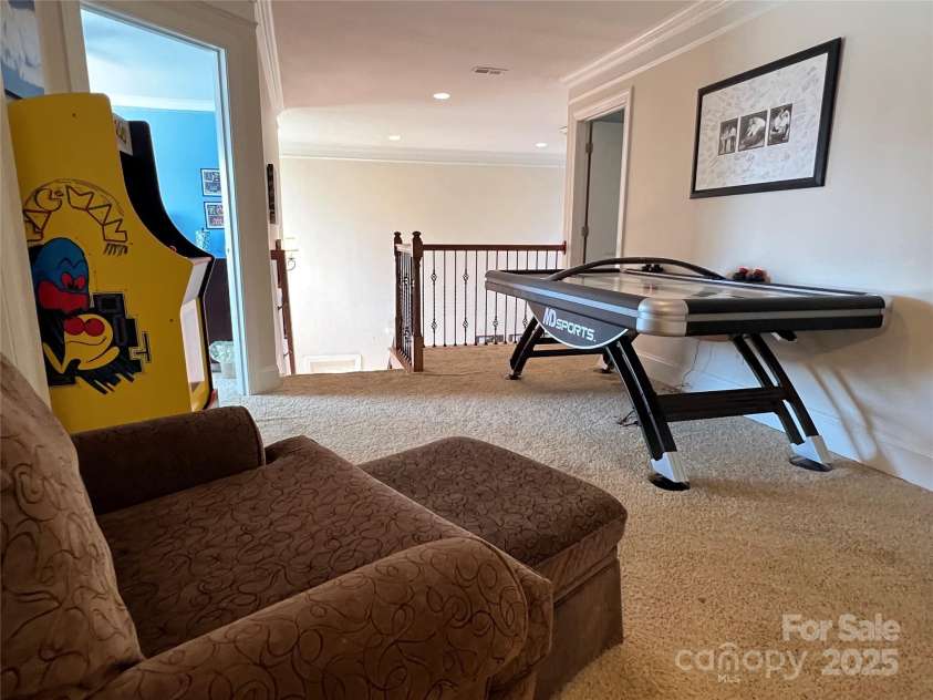 3000 J R Court, Stanley, NC 28164.  MLS# CAR4254396, YatesRealty ID 17811. Upstairs loft.