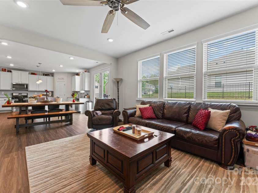 341 Pleasant Hill Drive, Concord, NC 28025.  MLS# CAR4249639, YatesRealty ID 17816. Spacious Living Area