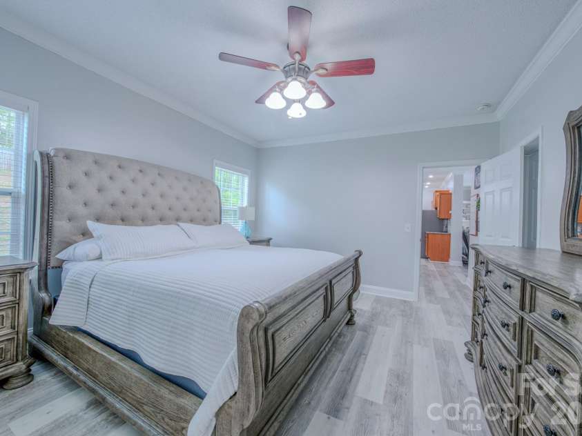 27 Garland Ball Drive, Alexander, NC 28701.  MLS# CAR4371775, YatesRealty ID 17817. Primary Bedroom