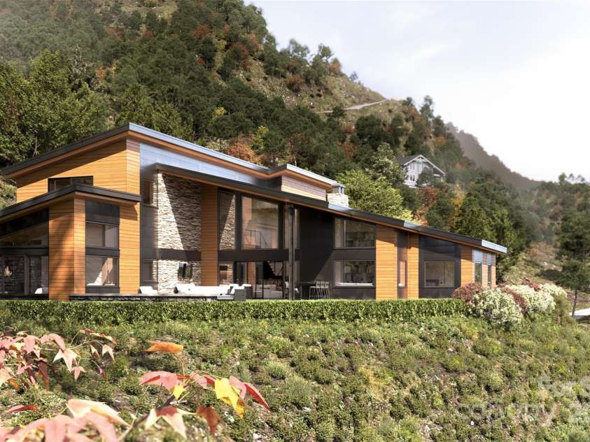 Lot 45 Weatherwatch Lane, Waynesville, NC 28786.  MLS# CAR4315609, YatesRealty ID 1782. Rendered Design