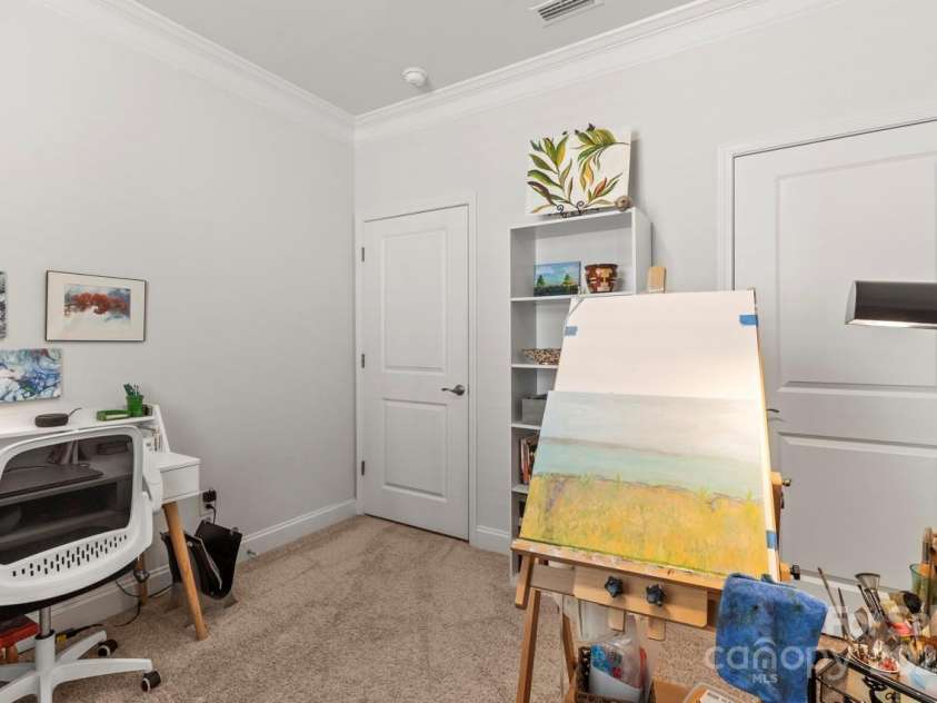 329 Secretariat Drive, Iron Station, NC 28080.  MLS# CAR4253728, YatesRealty ID 17822. Bedroom 3 also features crown molding