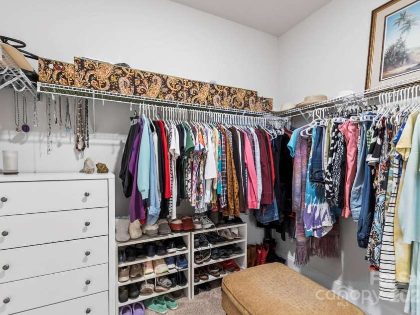 329 Secretariat Drive, Iron Station, NC 28080.  MLS# CAR4253728, YatesRealty ID 17822. Roomy primary closet