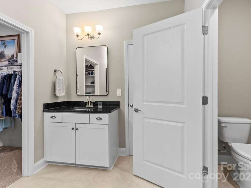 329 Secretariat Drive, Iron Station, NC 28080.  MLS# CAR4253728, YatesRealty ID 17822. Second vanity and water closet
