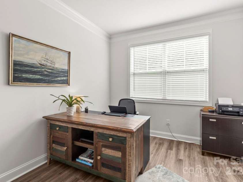 329 Secretariat Drive, Iron Station, NC 28080.  MLS# CAR4253728, YatesRealty ID 17822. The home office is ideal for those who work from home or provides versatile flex space