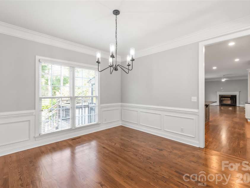 907 Hickory Stick Drive, Fort Mill, SC 29715.  MLS# CAR4376374, YatesRealty ID 17826. Dining Room