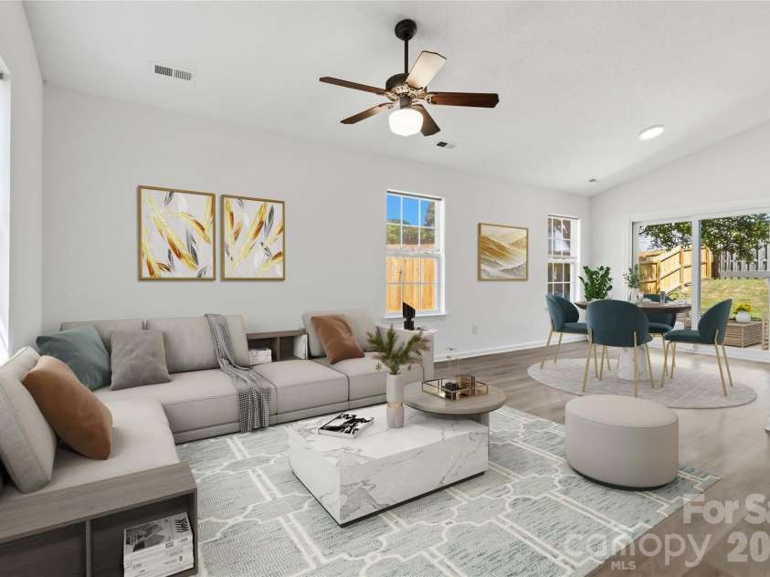 110 Camforth Drive, Mooresville, NC 28117.  MLS# CAR4369221, YatesRealty ID 17827. Virtually Staged