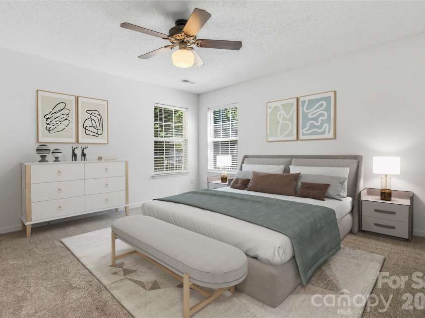 110 Camforth Drive, Mooresville, NC 28117.  MLS# CAR4369221, YatesRealty ID 17827. Virtually Staged