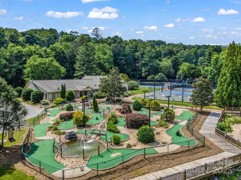 195 White Pine Drive, Lake Lure, NC 28746.  MLS# CAR4266532, YatesRealty ID 17828. Miniature golf.