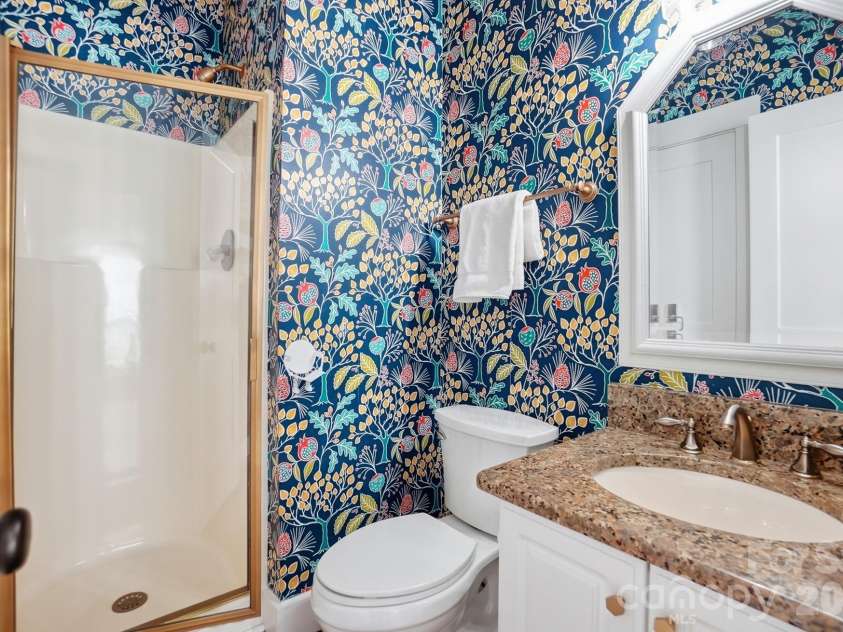 1522 12th Fairway Drive, Concord, NC 28027.  MLS# CAR4357344, YatesRealty ID 17829. Downstairs Bathroom