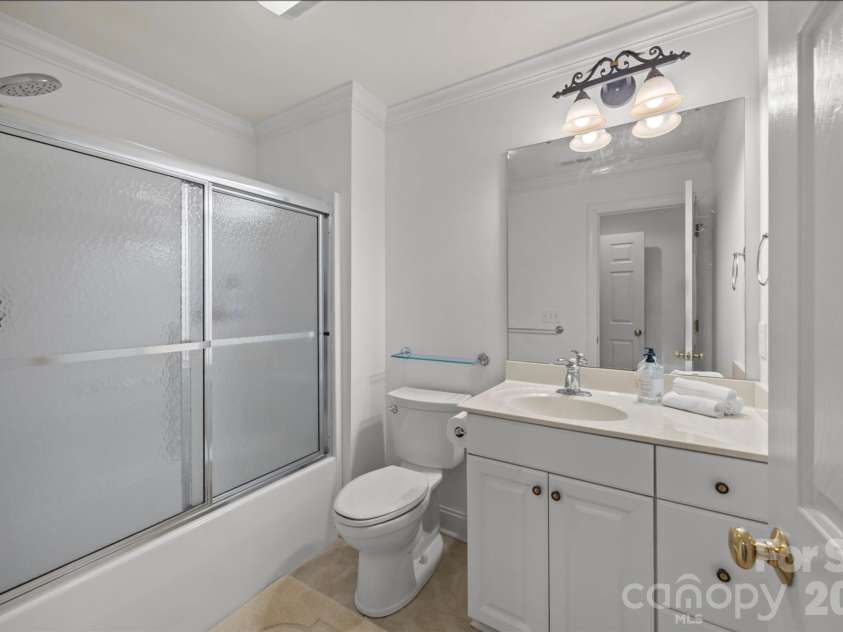 5231 Peninsula Drive, Granite Falls, NC 28630.  MLS# CAR4336540, YatesRealty ID 17834. Full bathroom on lower level