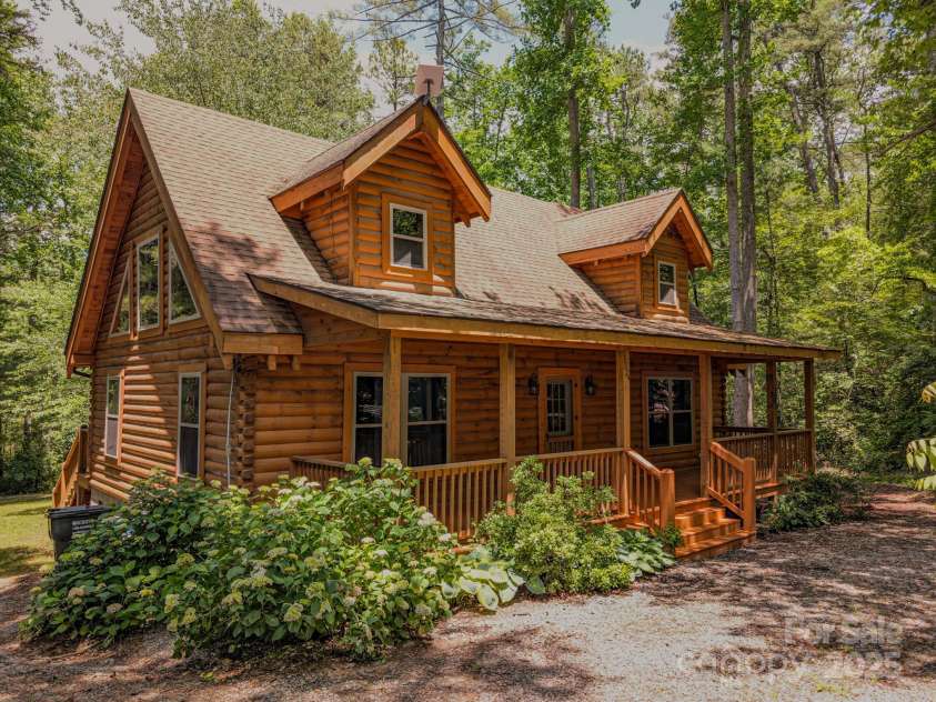 3374 Locust Grove Road, Hendersonville, NC 28792.  MLS# CAR4265087, YatesRealty ID 17837. Front of the house