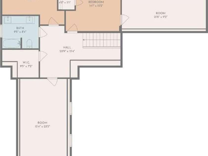 8 Nottingham Drive, Candler, NC 28715.  MLS# CAR4365224, YatesRealty ID 17837. Upstairs floor plan