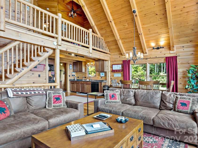 150 Bear Mountain Drive, Old Fort, NC 28762.  MLS# CAR4239235, YatesRealty ID 17838. New furniture