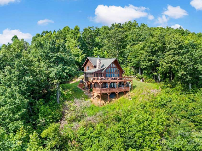 150 Bear Mountain Drive, Old Fort, NC 28762.  MLS# CAR4239235, YatesRealty ID 17838. Wait until you see the view this home is looking at!