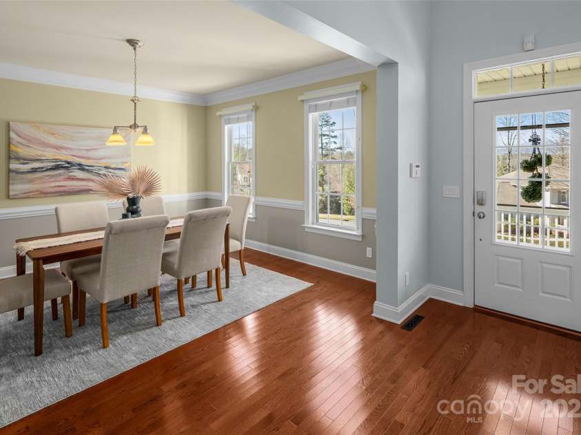 16 La Rue Court, Biltmore Lake, NC 28715.  MLS# CAR4224006, YatesRealty ID 17839. Inviting foyer & proper formal dining room