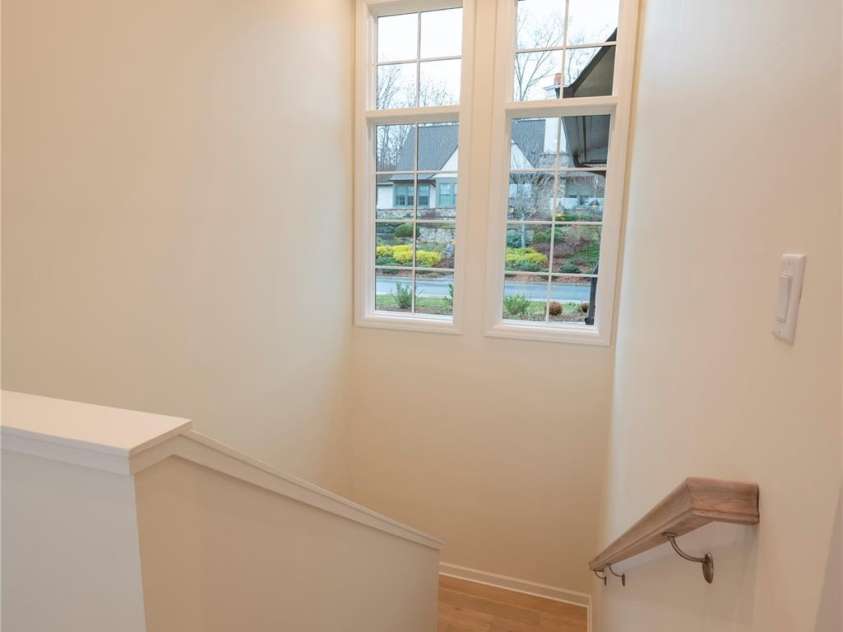 15 Evian Court, Asheville, NC 28804.  MLS# CAR4320178, YatesRealty ID 1784. Stairwell with Ample Light